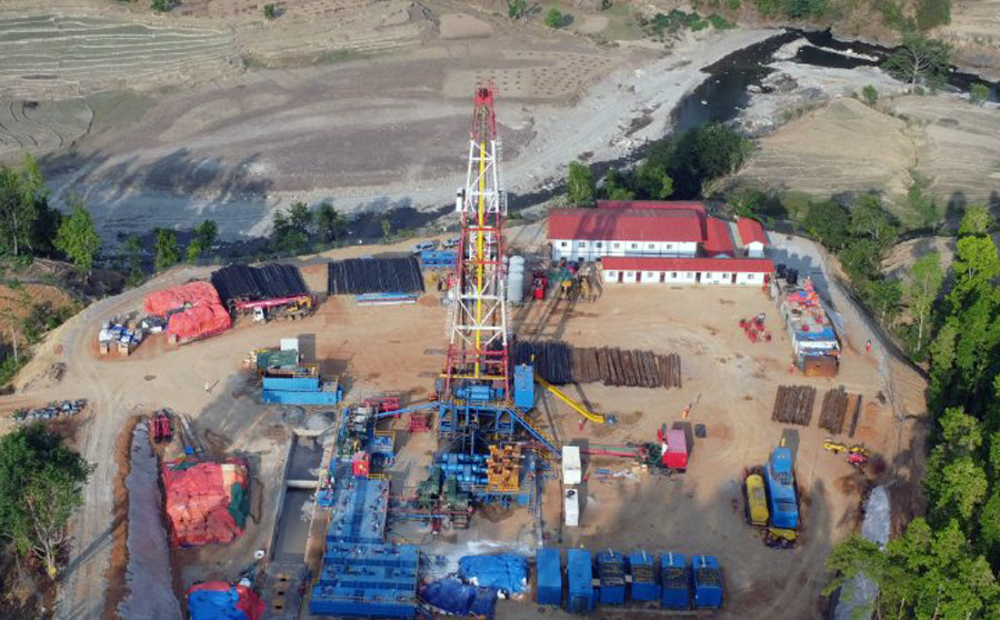 Petroleum exploration in Dailekh progresses, merely 70 meters of drilling left