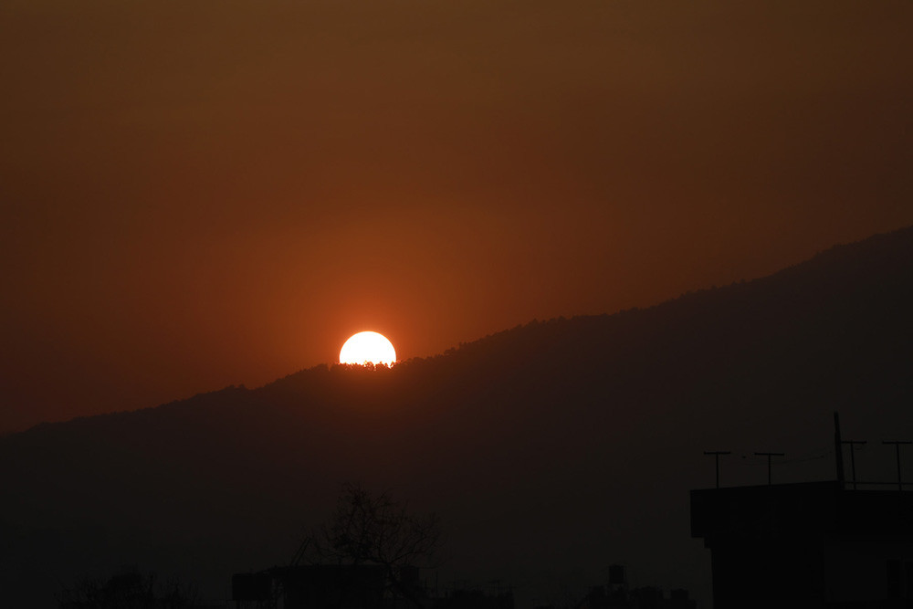 New Year's sunrise