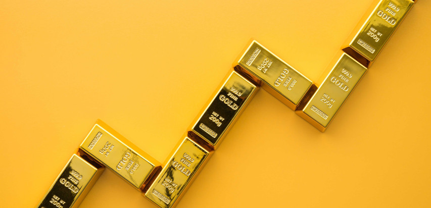 Gold, silver prices up
