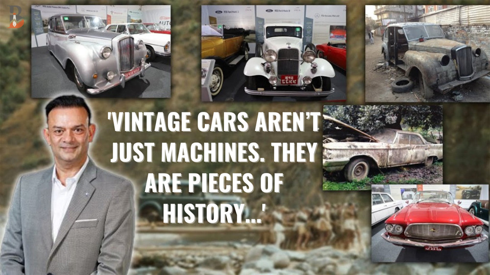 Rana and Royal Vintage Cars: Once carried by porters, Now carried by passion