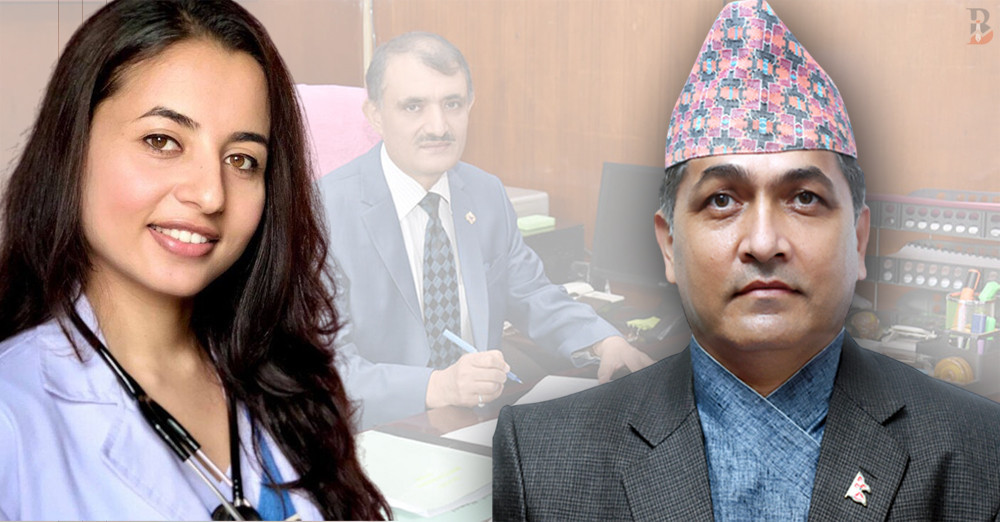 Chief Secretary Ek Narayan Aryal used his influence to appoint his daughter at NAC