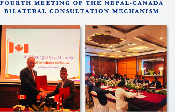 Nepal-Canada Bilateral Consultation Mechanism meet concludes